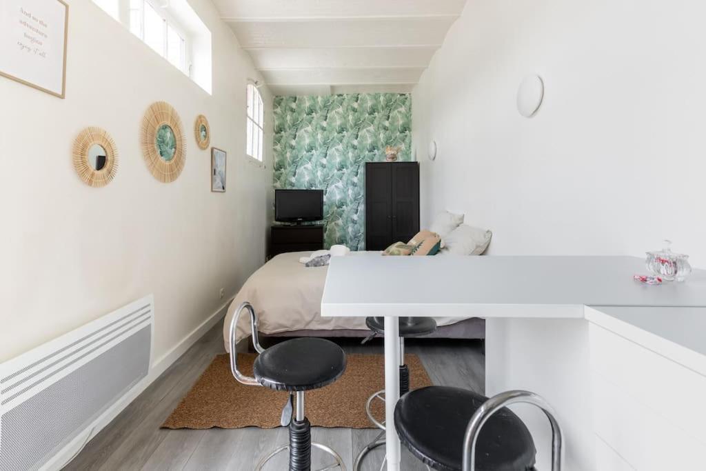 Apartamento Magnifique Studio Au Coeur De Vincennes Exterior foto